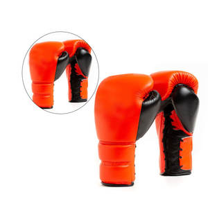 Guantes de Boxeo de Cuero Más Vendidos, Ligeros, para Entrenamiento de Artes Marciales, Personalizables, Transpirables, en Venta - Product Image 4