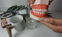 Garde de nuit dentaire EVA moulable doux multi-usages produit d'hygiène buccale pour le meulage des dents PP matériel protège-dents
