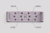 Tabla de Flexiones Compacta y Ligera de Alta Calidad para Ejercicios en Casa, Entrenamiento de Fuerza y Desarrollo Muscular
