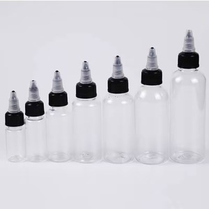 Mingxu Gel Cap Pointed Nozzle <b>Plastic</b> <b>Bottle</b> 20 30 100 500ml Liquid Dispensing Small <b>Empty</b> <b>Bottle</b> Squeeze Tip - Product Image 5