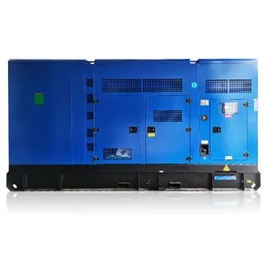 Energy efficient Low Noise 600KW 750KVA silent type of diesel generator set with Cummins engine for buildings