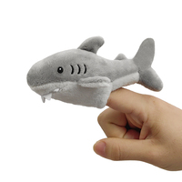Vente en gros de poupées en peluche personnalisées sur le thème des tortues d'anime, adorables figurines en peluche d'animaux marins, marionnettes à doigts, mini-poupées cadeaux