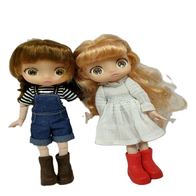 Фабрика OEM & ODM, Подвижная кукла принцессы, Игрушки для маленьких девочек с длинными черными/коричневыми/золотыми волосами и красивой одеждой