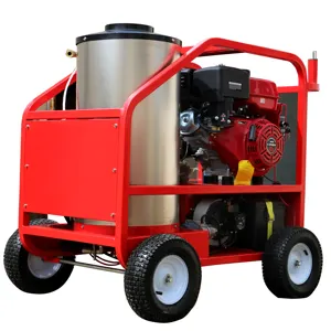 Hot Water Diesel Pressure Washer 4000Psi With Gasoline Engine