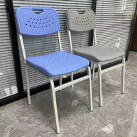 Ensemble de bureau et de chaise réglable en hauteur en forme de I en fer moderne pour les salles de classe du lycée et des universités
