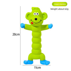 Giocattoli da Masticare Interattivi per Cani di Taglia Media/Grande, con Suoni, Simpatici Animali Cartoon in Lattice per Masticatori Aggressivi e Pulizia dei Denti - Product Image 5