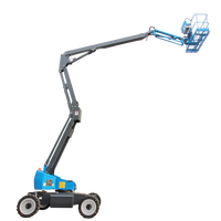 Plateforme de travail en hauteur Wanlift 2025, best-seller, plateforme élévatrice télescopique à bras articulé, plateforme élévatrice à flèche de 18 m, électrique/essence/diesel