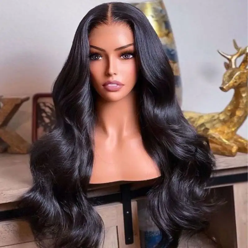 Wholesale Body Wave Wigs For Black Women,Swiss Lace Raw Vietnamese Hair wigs, Natural HD Transparent Lace Front Human Hair Wigs