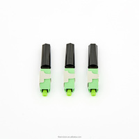 Conector de Fibra Óptica SC Fast Fiber FIBERVISION HX10 SM FTTH para Uso en Campo, Equipo Óptico de Alta Calidad