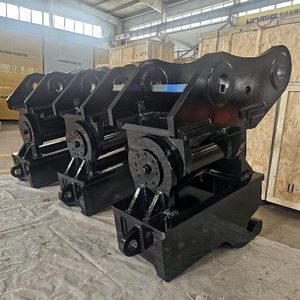 Actionneur rotatif hydraulique robuste HOMIE, attache rapide à inclinaison hydraulique pour excavatrice - Product Image 1