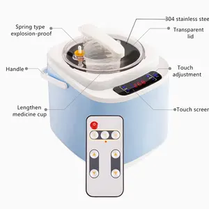 Pembuat Uap Sauna Portabel, Generator Uap Stainless Steel 2 Liter, Portable Pot dengan Mesin Pengasapan SPA Remote Control