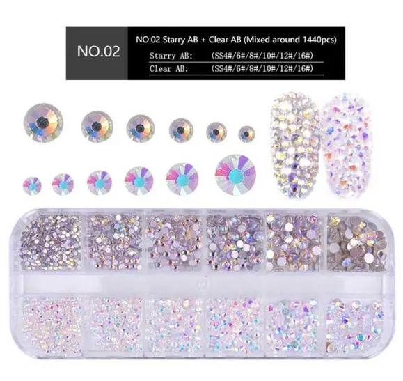 High quality China Shiny SS30 Crystal flatback rhinestone 288 pcs