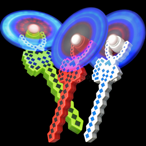 Baguette musicale lumineuse à LED style pixel, jouet féerique pour enfants, accessoire <span class=keywords><strong>de</strong></span> jeu <span class=keywords><strong>de</strong></span> rôle et <span class=keywords><strong>de</strong></span> fête - Product Image 2