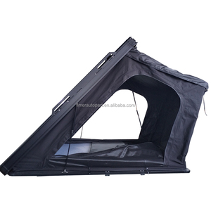 Vitesse hydraulique ouverture à l'extérieur de la voiture Road Trip Offroad coque dure Ultra mince en alliage d'aluminium Triangle toit de voiture Jeep <span class=keywords><strong>Wrangler</strong></span> tente - Product Image 2