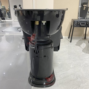 Hiện đại thoải mái giường kiểu thiết kế tóc Salon ghế với dầu gội Bát bồn rửa Giường nhựa rửa ngược dầu gội đơn vị ghế - Product Image 4