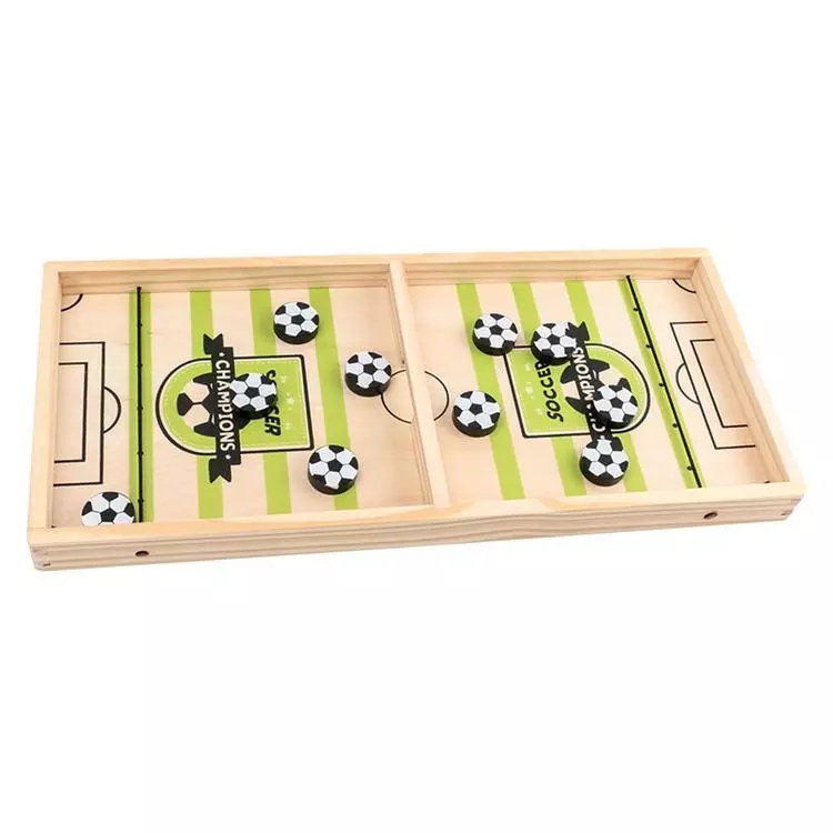 Деревянная накидка для игры, накидка для быстрой сборки, настольная беспроблемная доска для игры в хоккей с шайбой, накидка для скоростной сборки, Семейная Игра для взрослых и детей