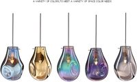 Tsinye Simple lanterne en verre européenne créative tête unique pendentif lumière Style moderne pour bureau à domicile Bar café allée décorative