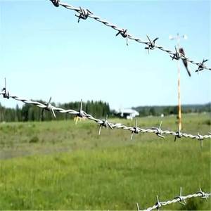 Vente directe usine – Fil barbelé galvanisé de haute qualité marque Yuking, en acier à faible teneur en carbone et à haute résistance à la traction, provenant du Hebei - Product Image 2