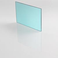 Plaque en polycarbonate décorative pour cloison de bureau, diffuseur de lumière LED, feuille solide givrée opale blanche personnalisée de 6 mm et 10 mm