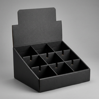 Solution d'emballage de détail personnalisée : Boîte de présentation et ensemble de pochettes PDQ avec pochettes verticales pour la cohérence de la marque d'aliments et de collations