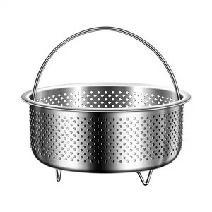 304 Stainless Steel Steamer Mini With Handle And Stand For Rice Vegetable Cooking - Product Image 5