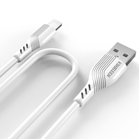 KINGLEEN Kabel Data Tipe C, Aksesori Elektronik Ponsel, Kabel Data Usb Tipe A Ke Tipe C, Pengisian Cepat 2.1A