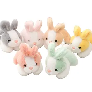 Schöne Plüsch Kaninchen Spielzeug weiß rosa grau ausgestopfte Kaninchen Hasen Puppen