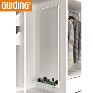 Espejo de Pared para Armario con Bandeja Extraíble y Rotación, Fácil Instalación - Product Image 2