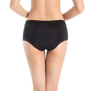 Shanhao OEM a vita media mutandine mestruali a taglio alto in cotone Culottes a <span class=keywords><strong>tenuta</strong></span> stagna biancheria intima da <span class=keywords><strong>donna</strong></span> - Product Image 2