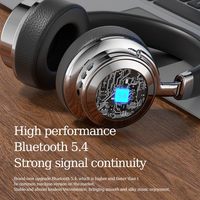 Audífonos Retro Street CR-9 con Cancelación de Ruido, Bluetooth, Giratorios, Extensibles, con Almohadillas Suaves, Cableados e Inalámbricos, HiFi