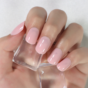Sólido Stick en las <span class=keywords><strong>uñas</strong></span> de longitud corta Squoval Pink Press en las <span class=keywords><strong>uñas</strong></span> brillantes al por mayor - Product Image 4