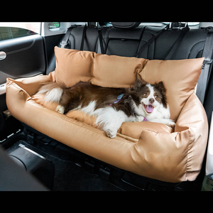 Tempat Tidur Mobil Anjing Besar, Tempat Tidur Hewan Peliharaan di Kursi Belakang, Produk Anjing Desainer, Tempat Tidur Anjing Mewah, Dropshipping Travel Bolster Safety - Product Image 5
