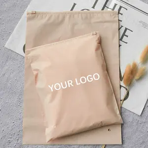 Custom Printing Logo Black Frosted Pvc Eva Plastic Zipper Bag Zip Lock Packaging Bags For Clothing Underwear