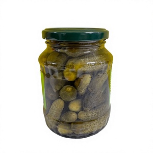 Cornichons croustillants de qualité supérieure, marinés à l'ail et au vinaigre, pour la vente au détail et la restauration (tailles 6-9) - Product Image 2
