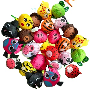 Borse Pieghevoli Ecologiche in Poliestere con Disegni di Animali Cartoon, Produzione Diretta, Personalizzabili, Vendita all'Ingrosso - Product Image 2