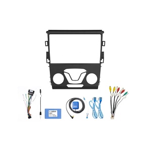 Meihua-pantalla táctil para coche, Kit de marco de <span class=keywords><strong>DVD</strong></span> de plástico, Fascia, para Ford Mondeo 2013, 2014 - Product Image 1