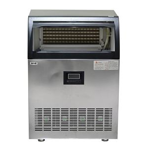 Mesin Pembuat Es Komersial Stainless Steel di Bawah Meja, Berdiri Sendiri, 220V, Otomatis, dengan Fitur Pembersihan Otomatis - Product Image 6