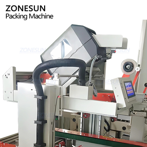 เครื่องปิดกล่องอัตโนมัติ ZONESUN ZS-TFKC01 พร้อมฟังก์ชันพิมพ์ฉลากแบบออนไลน์ด้วยระบบถ่ายโอนความร้อน - Product Image 4