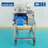 Machine à trancher la viande de poulet robuste, best-seller, 220V, poids net 126 kg, pour volailles, viande et produits végétariens