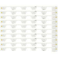 Bande lumineuse LED pour téléviseur LCD J-88, réf. TMT-55E5800-10X6-3030C-6S1P-W44, compatible avec Thomson 55FA3203, 55FA3213, 55UA6406, 55UB6406.