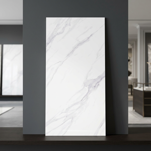 Glaciar White Statuario Porcelain Tiles 600x1200mm Premium Marble Look Floor <b>Wall</b> Collection - Product Image 5