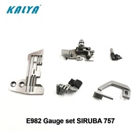 Kit de jauge de pied en matériau fin, pièce de rechange textile, ya-e982 SIRUBA 757