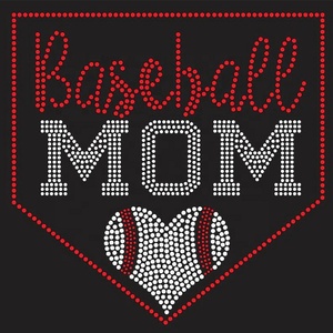 Oferta Especial: Aplique Termoadhesivo con Diseño de Béisbol y Pedrería 'Pray First <span class=keywords><strong>Swing</strong></span> Later' para Camisetas - Product Image 6