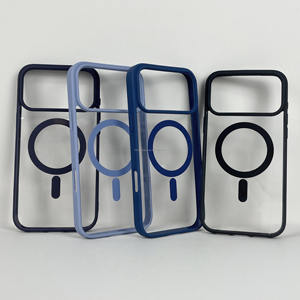 Funda móvil de lujo transparente para iPhone 17 Pro Max 16 15 Pro TPU PC Phone case Clear Glossy Finish Venta caliente Magnet <span class=keywords><strong>Spot</strong></span> Goods - Product Image 2