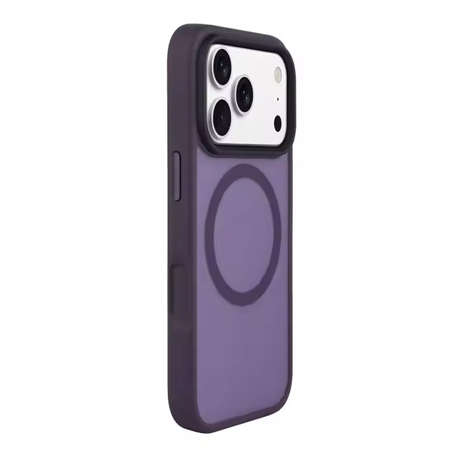 TPU PC Matte Magnetic Case for iPhone 17 Air With Magnetic Ring Anti Scratches Anti Fingerprint Matte Finish for iPhone 17 Pro