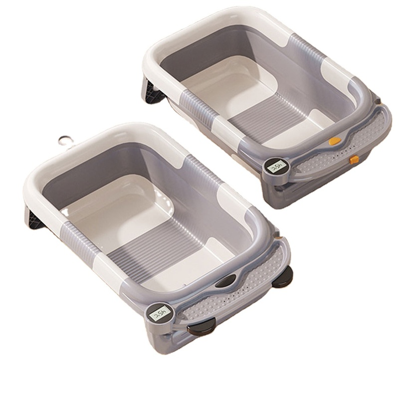 SUNNUO Portable Temperature Sensitive Baby Bathtub