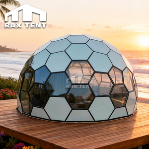 Kits de Casa de cúpula de vidrio geodésico RAXTENT 7M <span class=keywords><strong>para</strong></span> Glamping fuera de la red Airbnb Hotel - Product Image 3