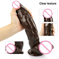 11.8 pouces 30cm énorme gode avec Strapon ventouse réaliste gros pénis femme masturbateur vagin Dick boutique adulte Anal Sex Toys