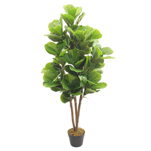놀라운 인기 판매 인공 화분 호텔 시장 윈도우 전시 장식 화분 포함 인공 초록 식물 - Product Image 2