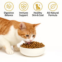 Probiotiques OEM pour chiens et chats, hypoallergéniques, biologiques, huile de poisson naturelle, vitamine D3, absorption rapide, soutien immunitaire, santé de la peau et du pelage, comprimés à mâcher